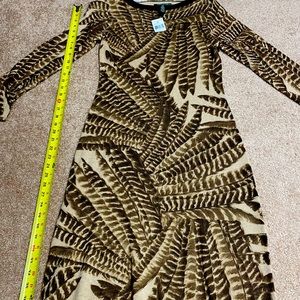 Lauren Ralph Lauren Print Silk & Cashmere Dress